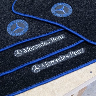 Ворсовые коврики на Mercedes CLS (C219) 2004&nbsp;-&nbsp;2010 в Чебоксарах