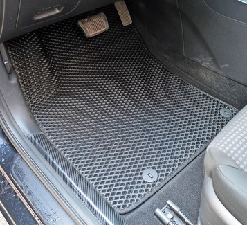 Ворсовые коврики на KIA Ceed III 2018 - 2026 в Чебоксарах Ворсовые коврики на KIA Ceed III 2018 - 2026 в Чебоксарах