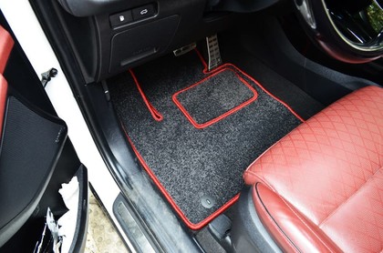 Ворсовые коврики на KIA Sorento III Prime 2015 - 2020 в Чебоксарах Ворсовые коврики на KIA Sorento III Prime 2015 - 2020 в Чебоксарах