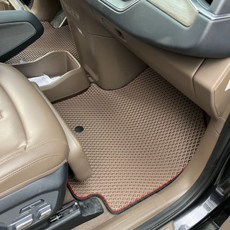 Ворсовые коврики на KIA EV9 2023 - 2026 в Чебоксарах Ворсовые коврики на KIA EV9 2023 - 2026 в Чебоксарах