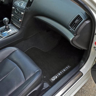 Ворсовые коврики на Infiniti G IV Седан 2006&nbsp;-&nbsp;2014 в Чебоксарах