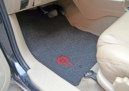 Ворсовые коврики на Toyota Fortuner I 2004&nbsp;-&nbsp;2015 в Чебоксарах