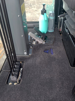 Ворсовые коврики на Спецтехника Автогрейдер SANY STG230C 8 AWD в Чебоксарах Ворсовые коврики на Спецтехника Автогрейдер SANY STG230C 8 AWD в Чебоксарах