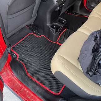 Ворсовые коврики на Jeep Wrangler (JL) 2017&nbsp;-&nbsp;2026 в Чебоксарах