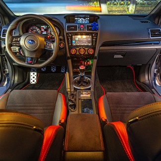 Ворсовые коврики на Subaru Impreza IV 2011 - 2021 в Чебоксарах Ворсовые коврики на Subaru Impreza IV 2011 - 2021 в Чебоксарах