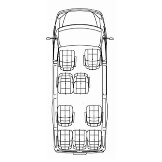 Коврики на ГАЗ ГАЗель бизнес 9 мест 2020&nbsp;-&nbsp;2026 в Чебоксарах