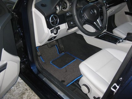 Ворсовые коврики на Mercedes GLK (X204) 2008 - 2015 в Чебоксарах Ворсовые коврики на Mercedes GLK (X204) 2008 - 2015 в Чебоксарах