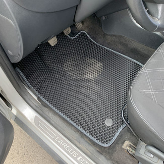 Ворсовые коврики на Lada (ВАЗ) Largus 2012 - 2026 в Чебоксарах Ворсовые коврики на Lada (ВАЗ) Largus 2012 - 2026 в Чебоксарах